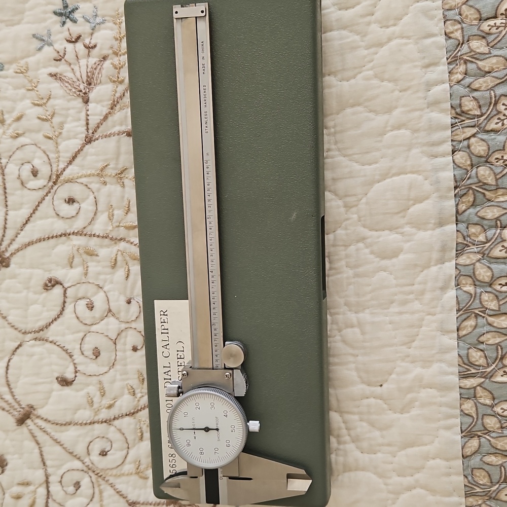 Vintage Dial Caliper P5658 6" x 0.001" - Picture 3 of 10